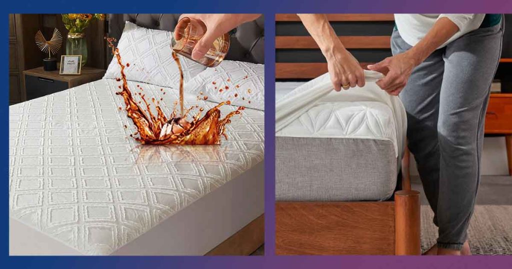 Мнения: Протектор за матрак | 10+ най-добри Най-добрите протектори за матрак. Мнения от БГ Мама и др. Непромокаем протектор за легло или за спалня. Как да изберем качествен и антиалергичен модел калъф за матрак с цип?