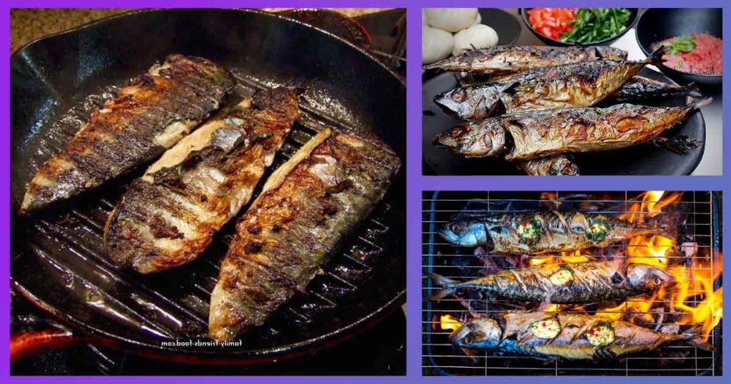 От коя страна се пече скумрия на скара и как Как се пече скумрия на скара и от коя страна? Колко време. Добрата марината за скумрия на скара (сочна). Колко време се пече цяла скумрия във фолио? Тънкости.